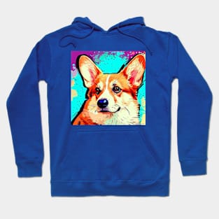 Corgi Pop Art Hoodie